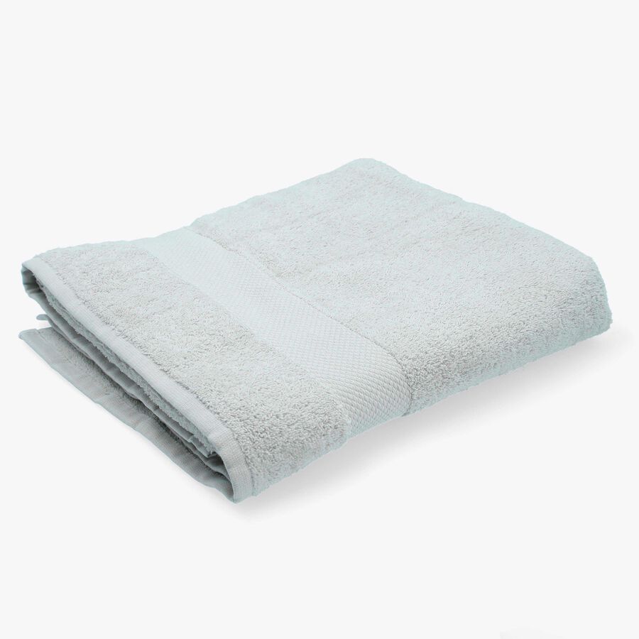 Toalla de ba&ntilde;o de algod&oacute;n 100% gris Armon&iacute;a 100x150cm - 500 g/m&sup2;