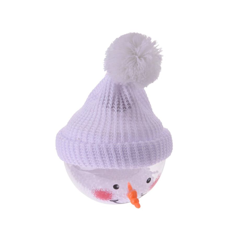 Bola decorativa muñeco nieve Ø8cm varios modelos