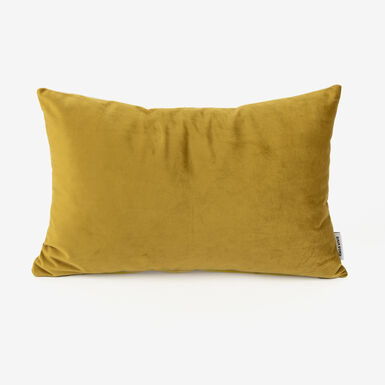 Funda de coj&iacute;n de terciopelo verde oliva 30x45cm