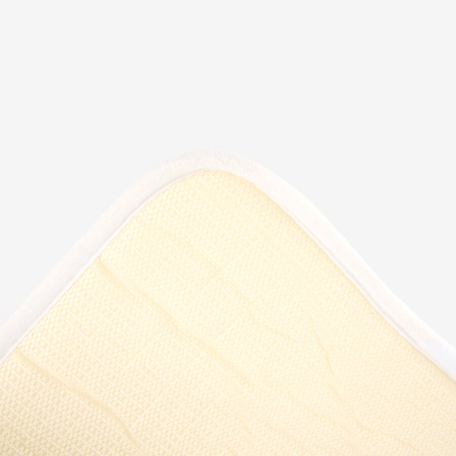 Alfombra de baño de algodón blanca 40x60cm