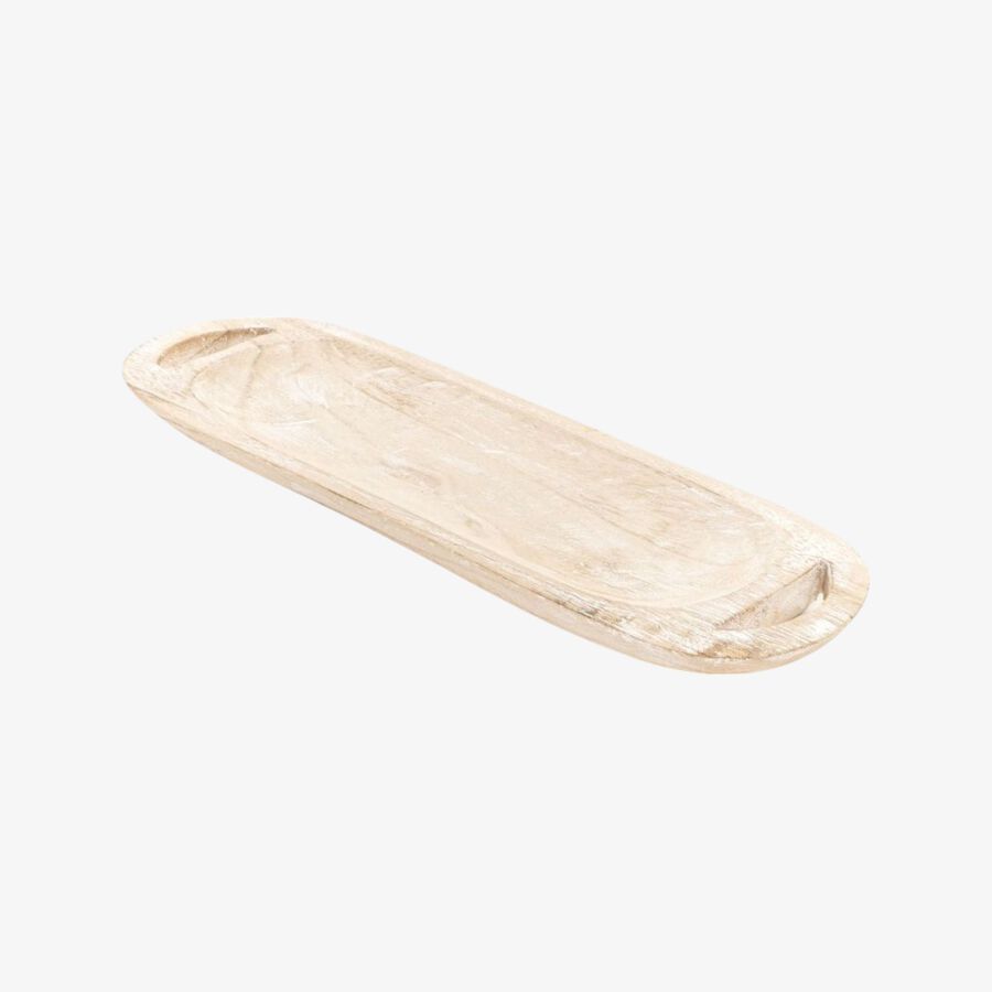 Centro de mesa de madera 50,5x15x4cm