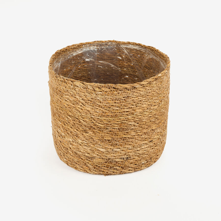 Macetero de fibras naturales Unax &Oslash;20x17cm