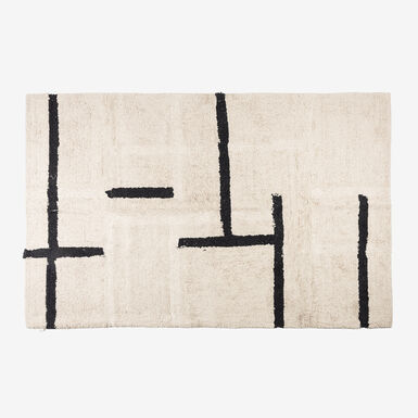 Alfombra de algodón Stripes 160x230cm