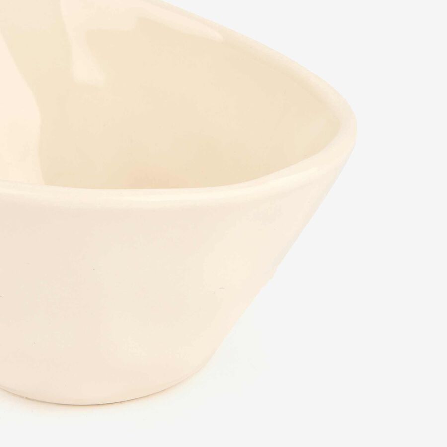 Bol de cerámica blanco Posima Ø12cm