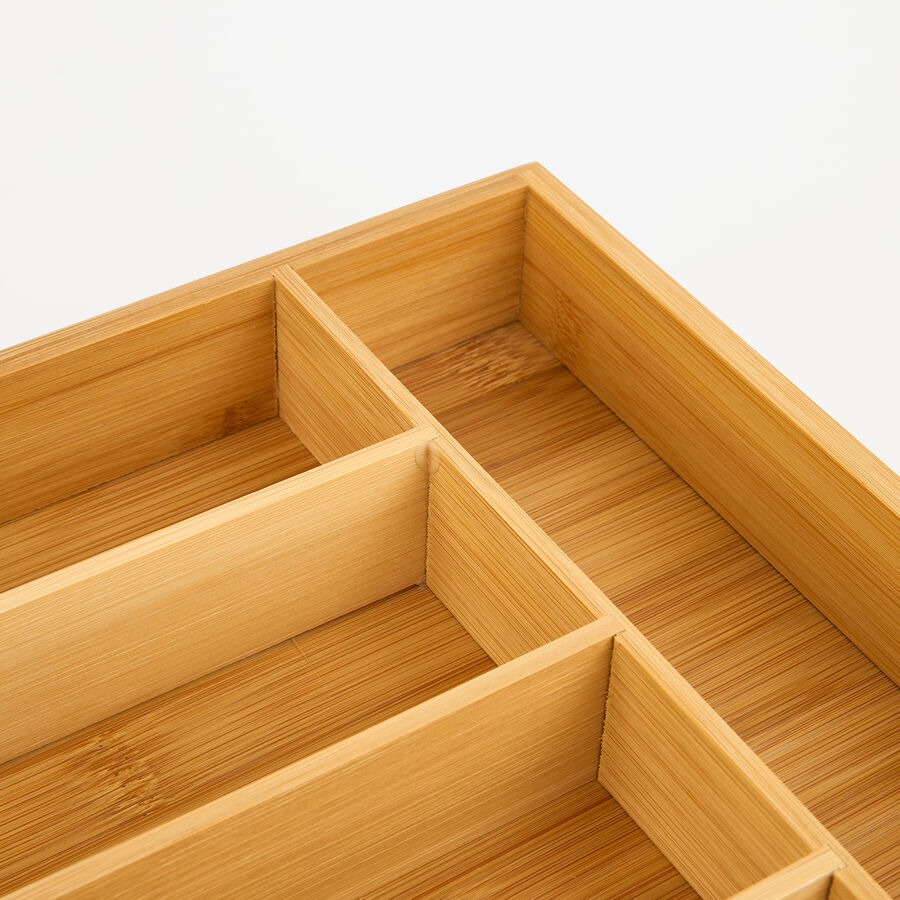 Cubertero de bamb&uacute; 35x25x5cm