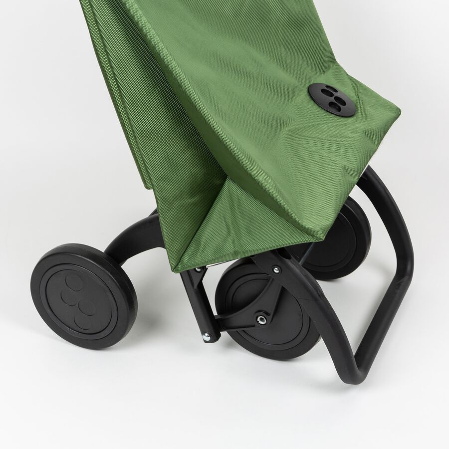 Carro de la compra de acero inoxidable kaki I-Max 4L