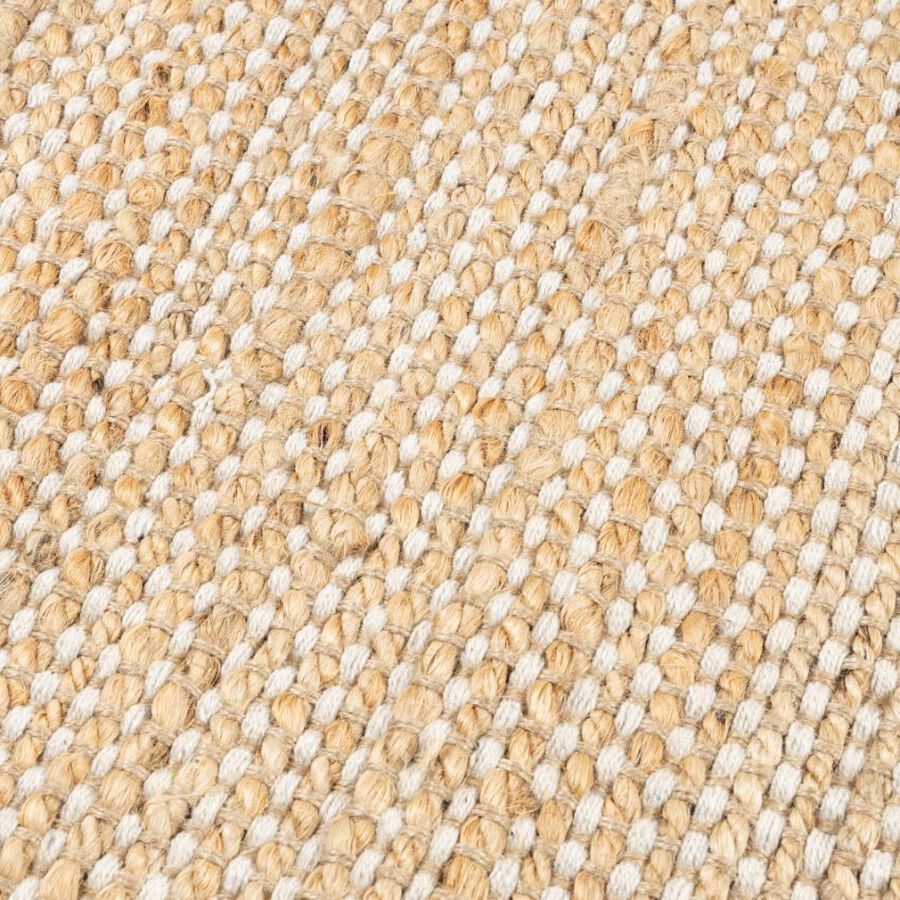 Alfombra de algod&oacute;n y yute Minerva 170x120cm