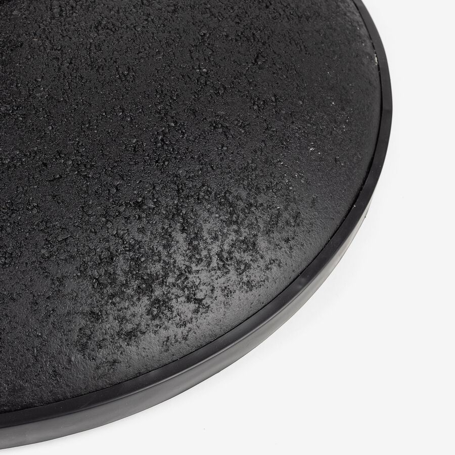 Pie para parasol negro de hormig&oacute;n 25kg &Oslash;50cm