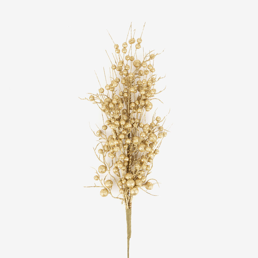 Rama decorativa dorada 78cm