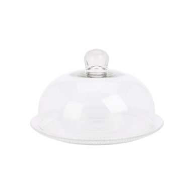 Tartera con tapa de cristal &Oslash;30x17cm