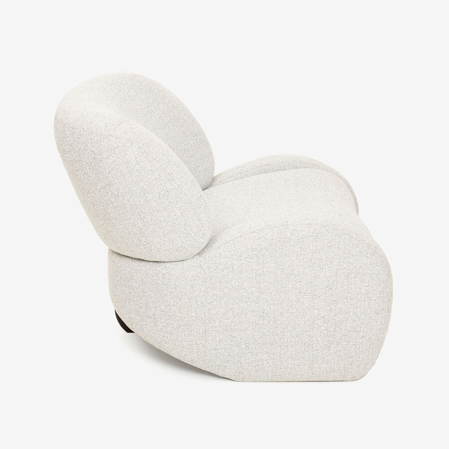 Butaca gris Telma 82x91x75cm Clau&Chloe