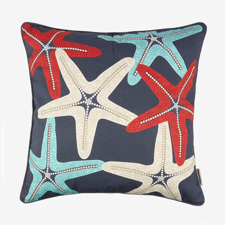 Funda de coj&iacute;n de algod&oacute;n Starfish 45x45cm