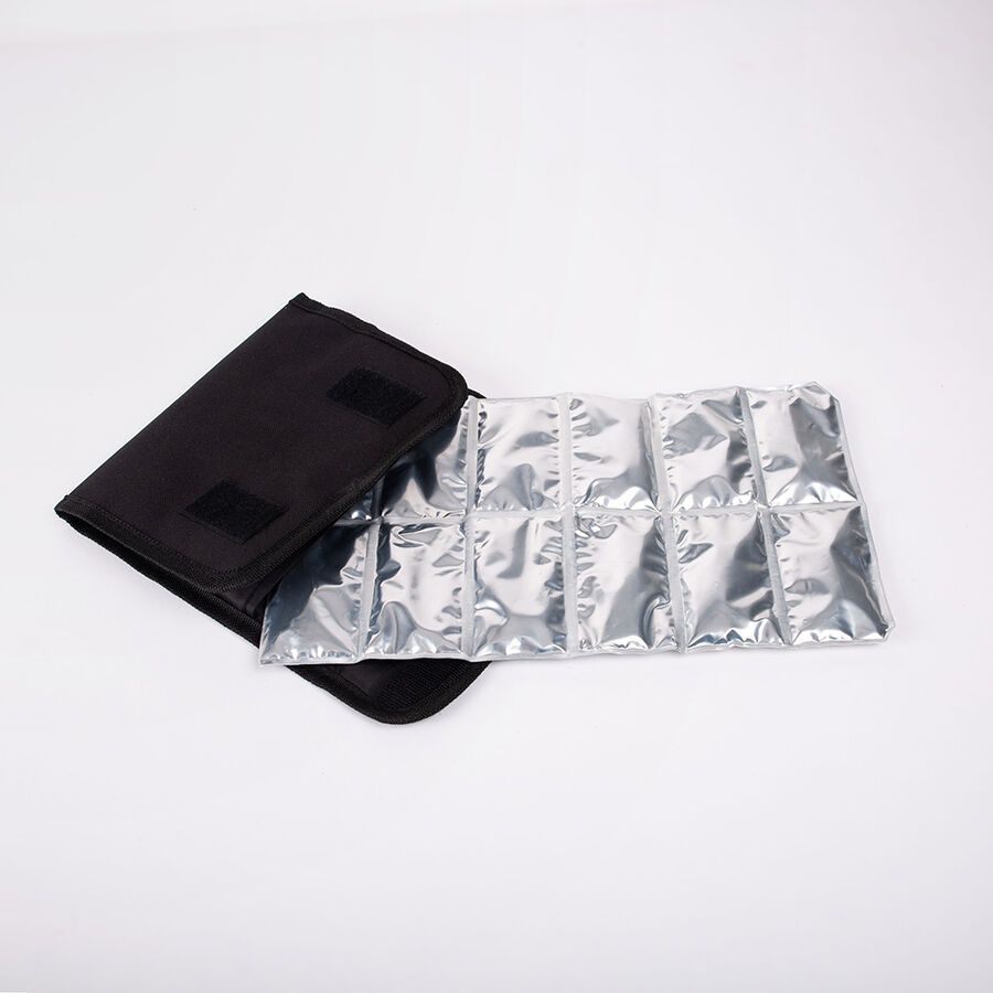 Conjunto de funda enfriadora y lámina antigoteo