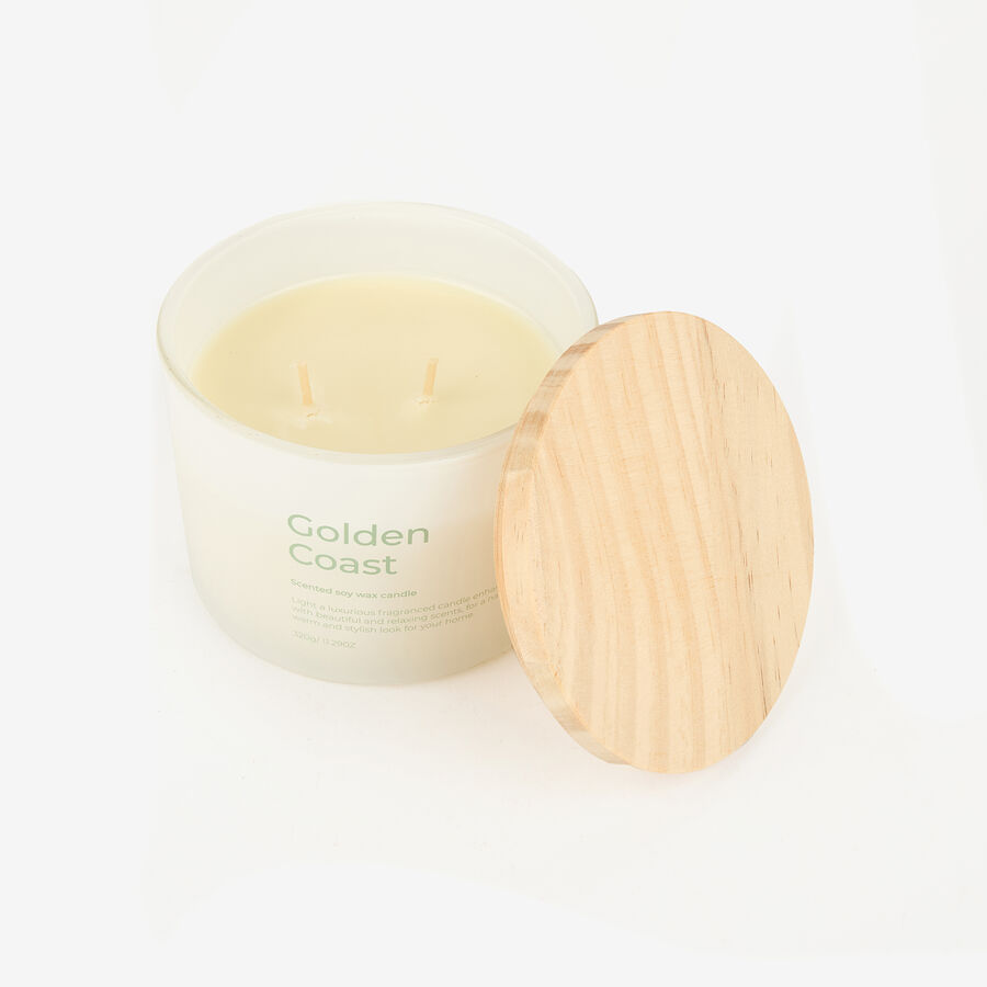 Vela arom&aacute;tica Golden Coast 290g &Oslash;11x9cm