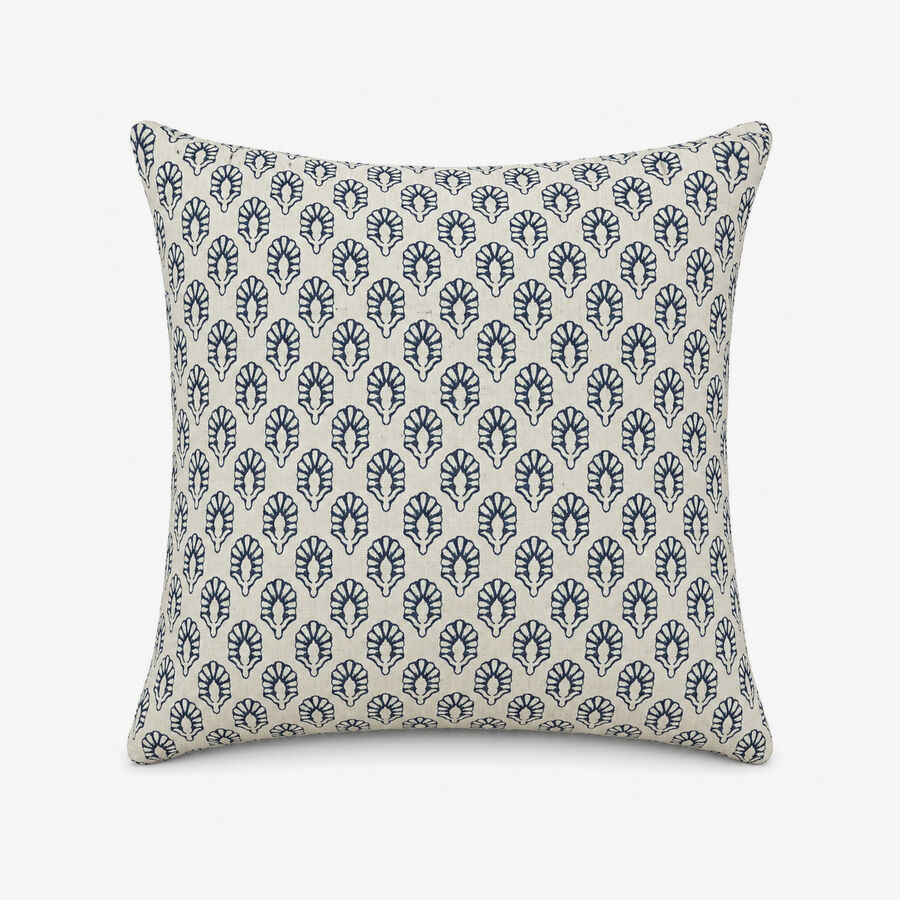Funda de coj&iacute;n reversible amarilla de algod&oacute;n y poli&eacute;ster Sira 45x45cm
