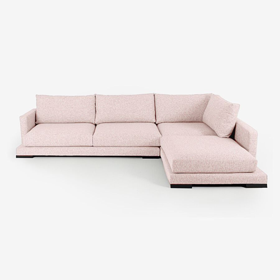 Sofá con chaise longue Lulua 325x215x88cm Clau&Chloe en varios colores