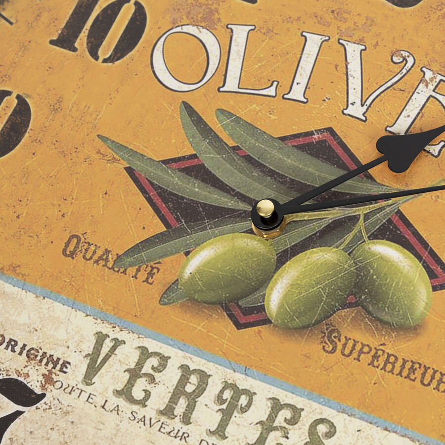 Reloj MDF surtido &Oslash;34cm