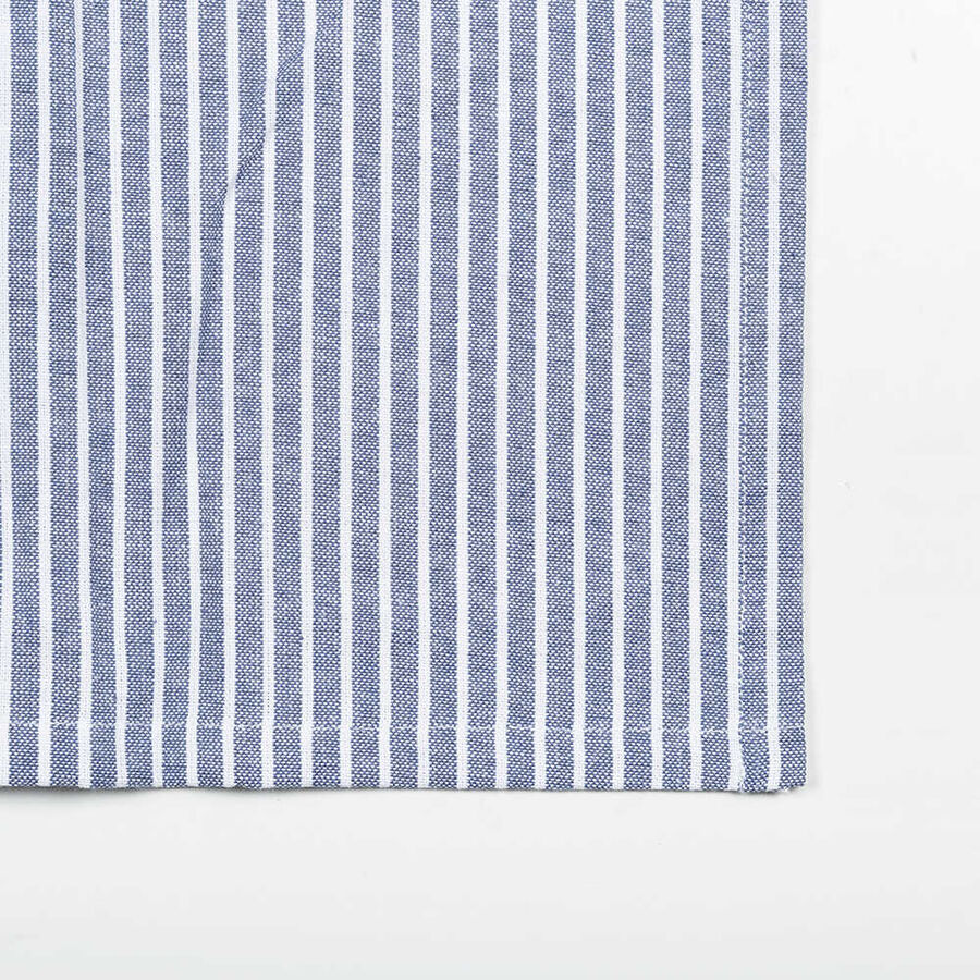 Delantal de rayas azules