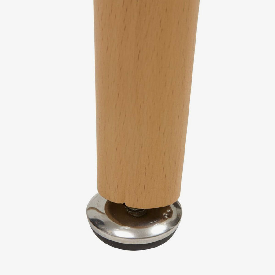 Mesa de comedor blanca de madera Navel 150x80cm 