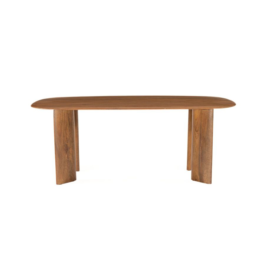 Mesa de comedor de madera de mango Brislava 180x100cm Clau&Chloe