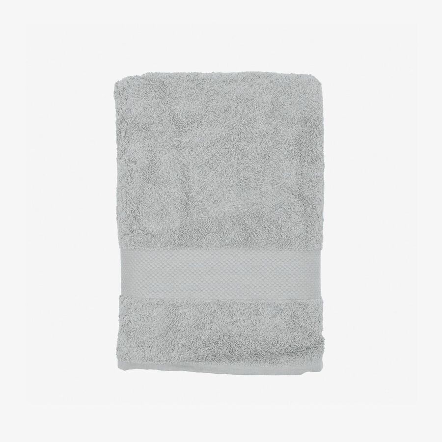 Toalla de lavabo de algod&oacute;n 100% gris Armon&iacute;a 50x100cm - 500 g/m&sup2;