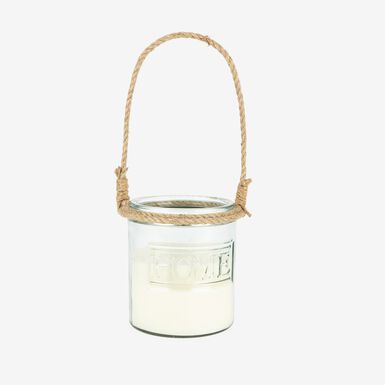 Vela de cristal vainilla &Oslash;14x17cm