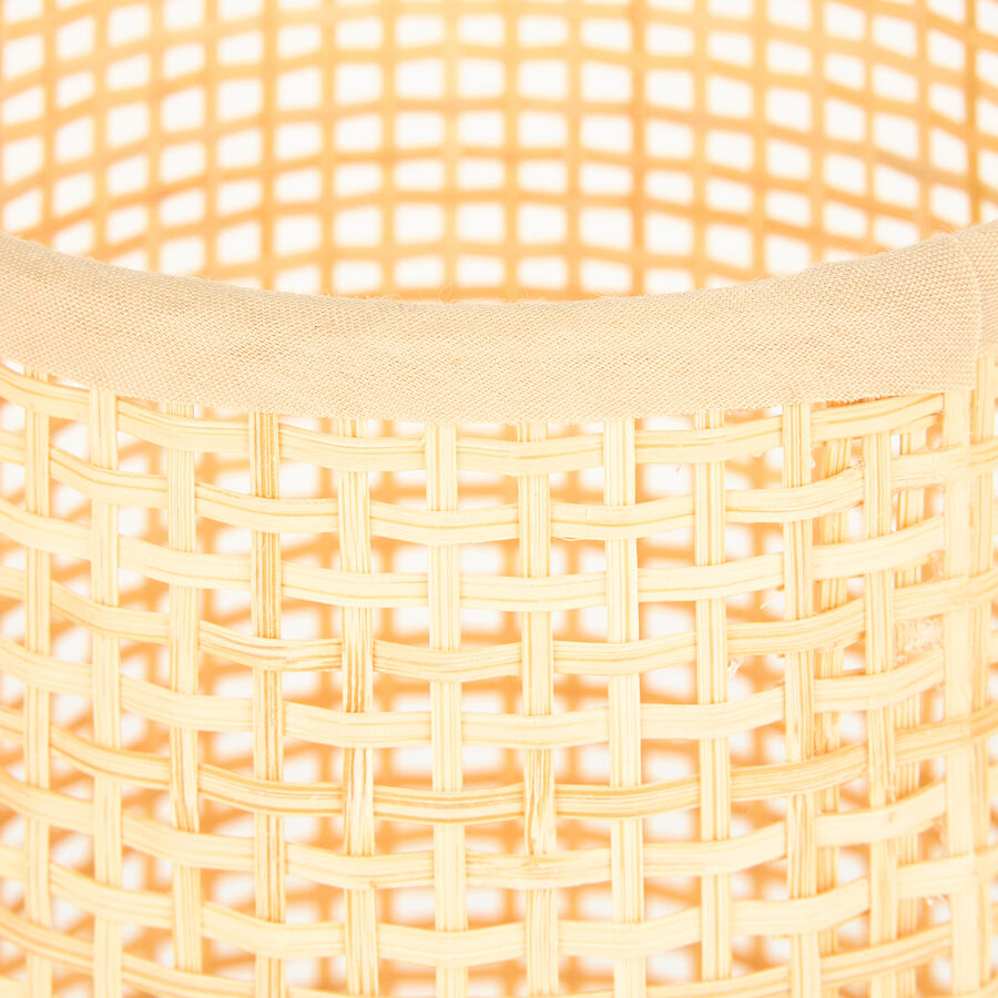 L&aacute;mpara de mesa de bamb&uacute; Lyn &Oslash;13X23cm