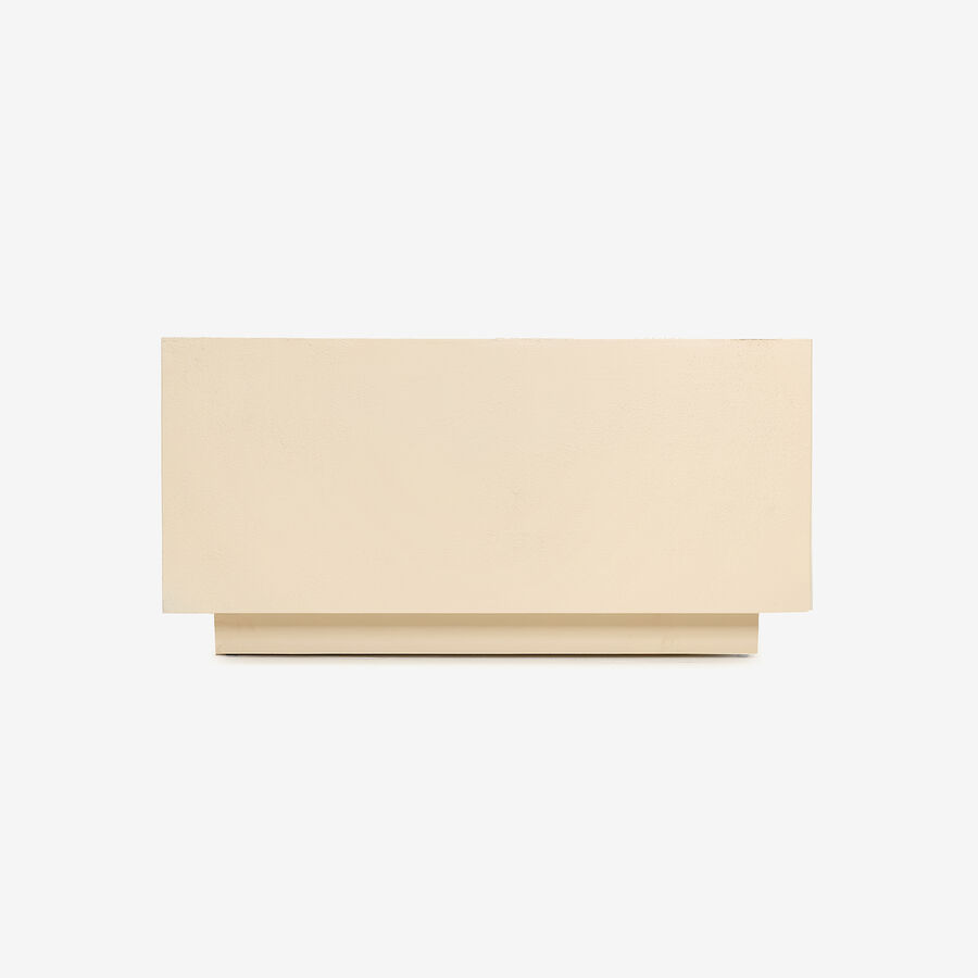 Mesa de centro de microcemento Kurli 80x80x40 Clau&Chloe