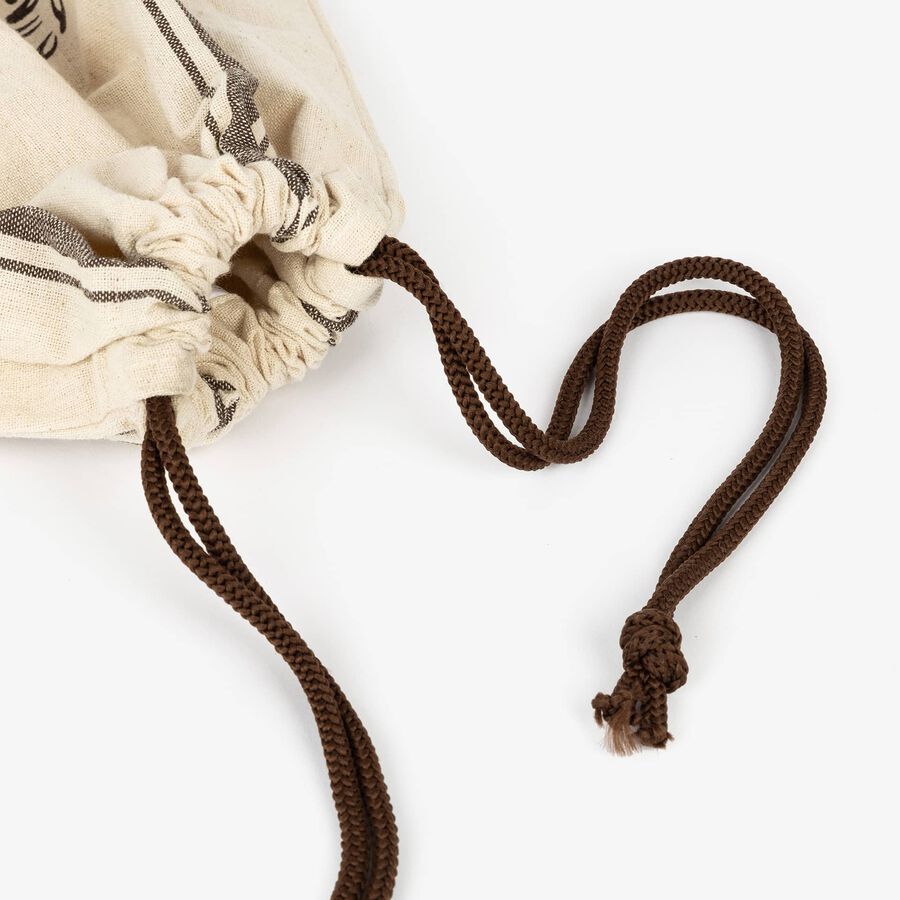 Bolsa pan de algod&oacute;n natural 38x45cm