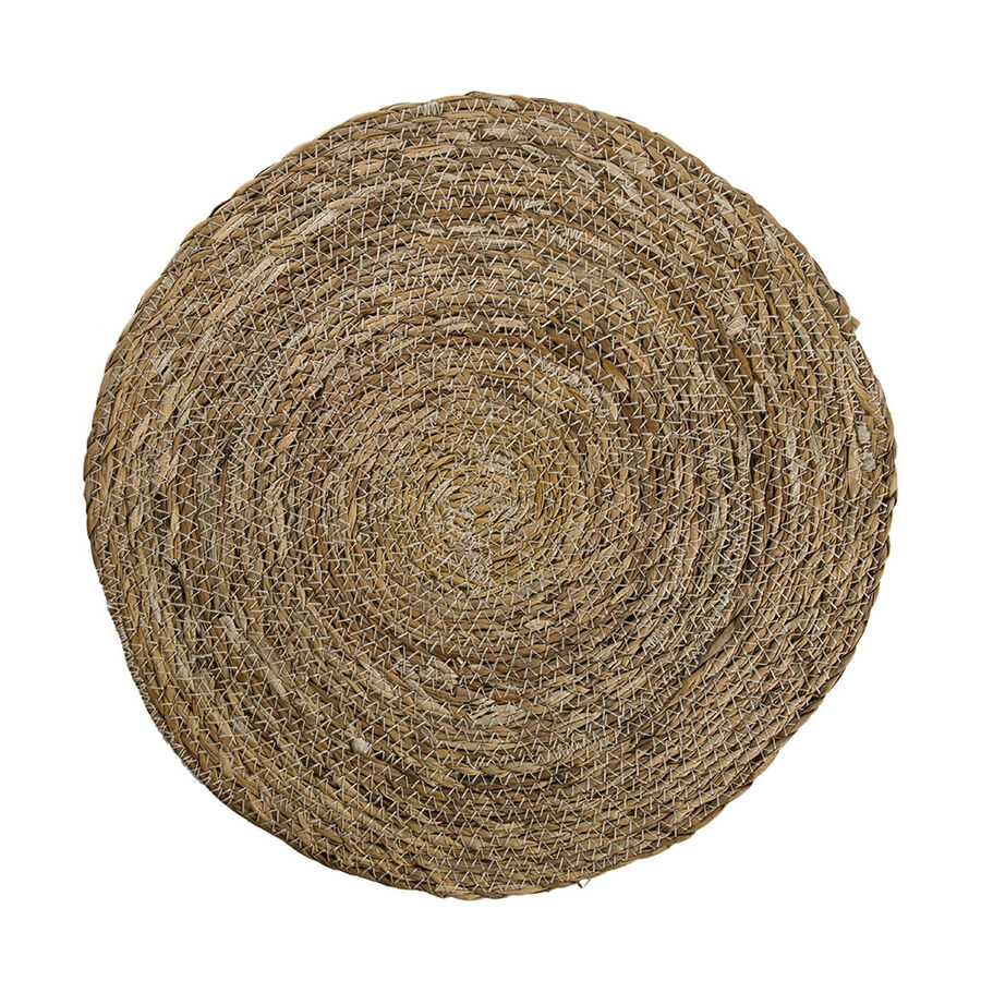 Mantel individual de mimbre Typha Ø35cm