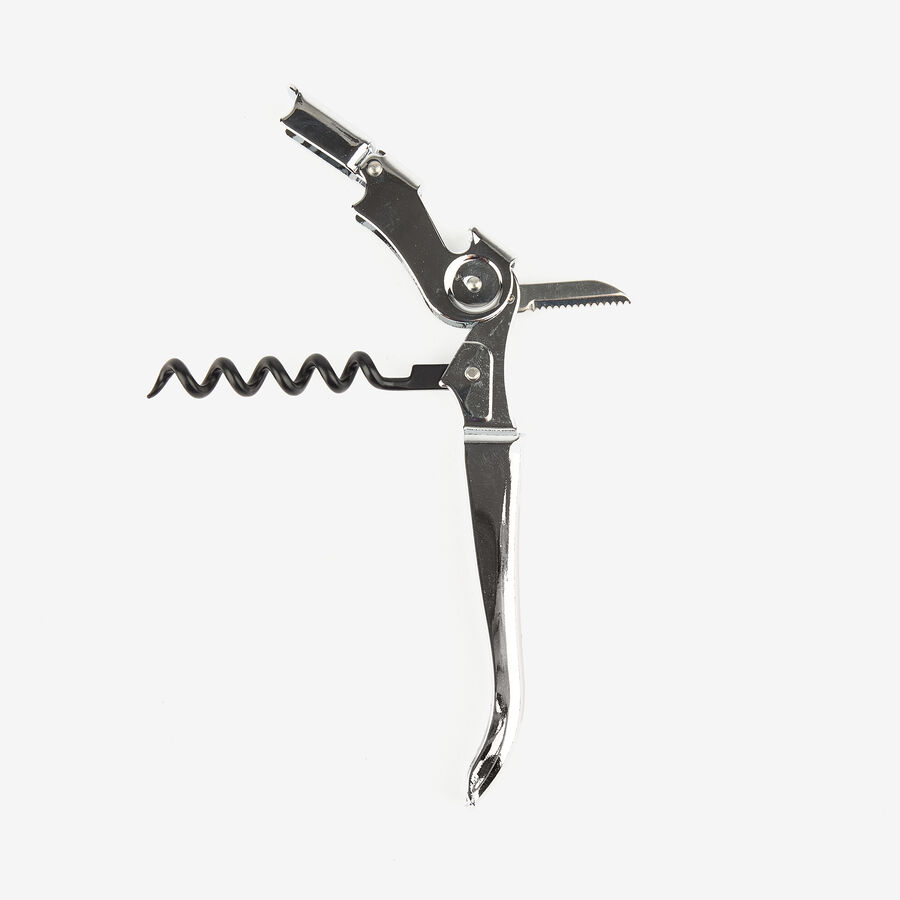 Set de vino con argolla antigoteo y sacacorcho