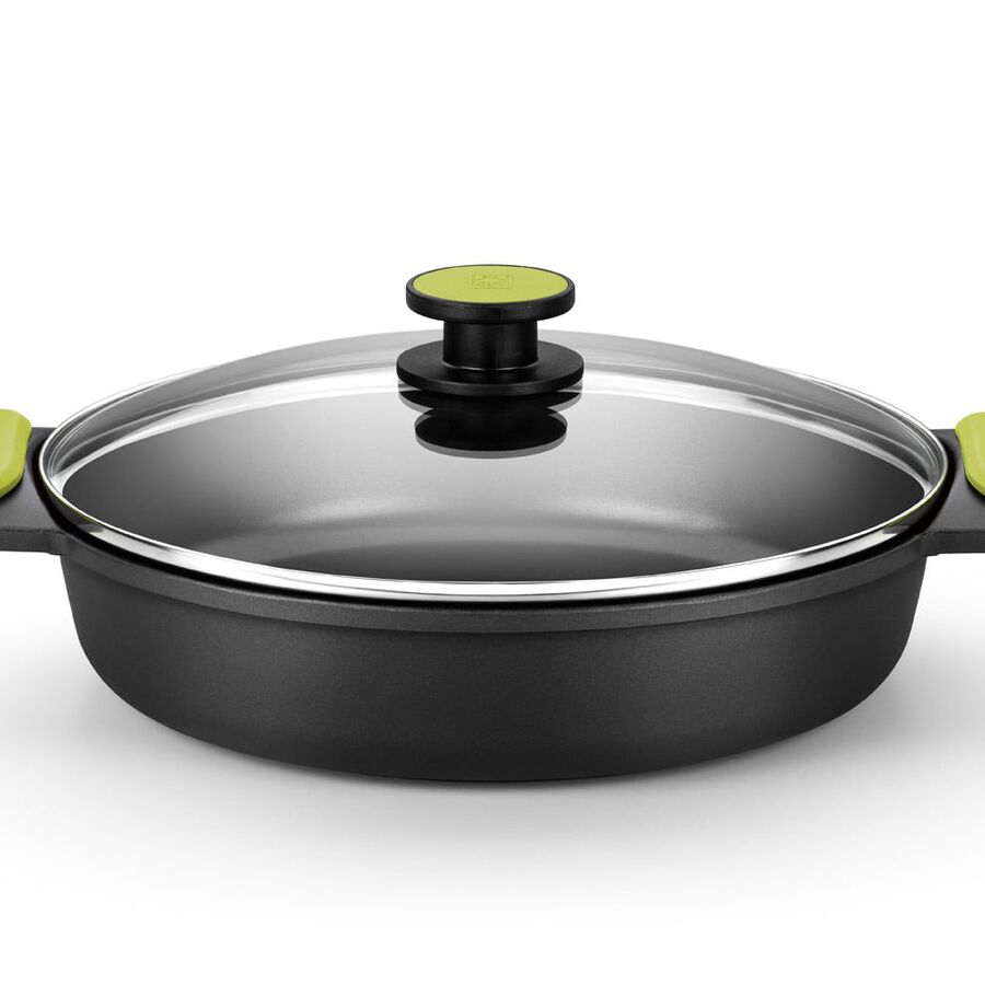 Cacerola baja de aluminio Foodie de Bra Ø32cm