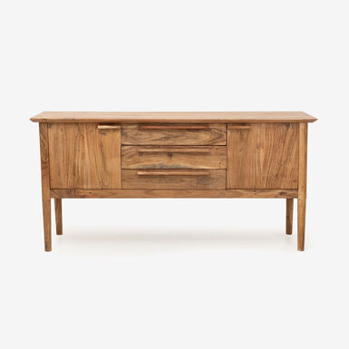 Aparador de madera de acacia Attic 160x45x78cm Clau&Chloe