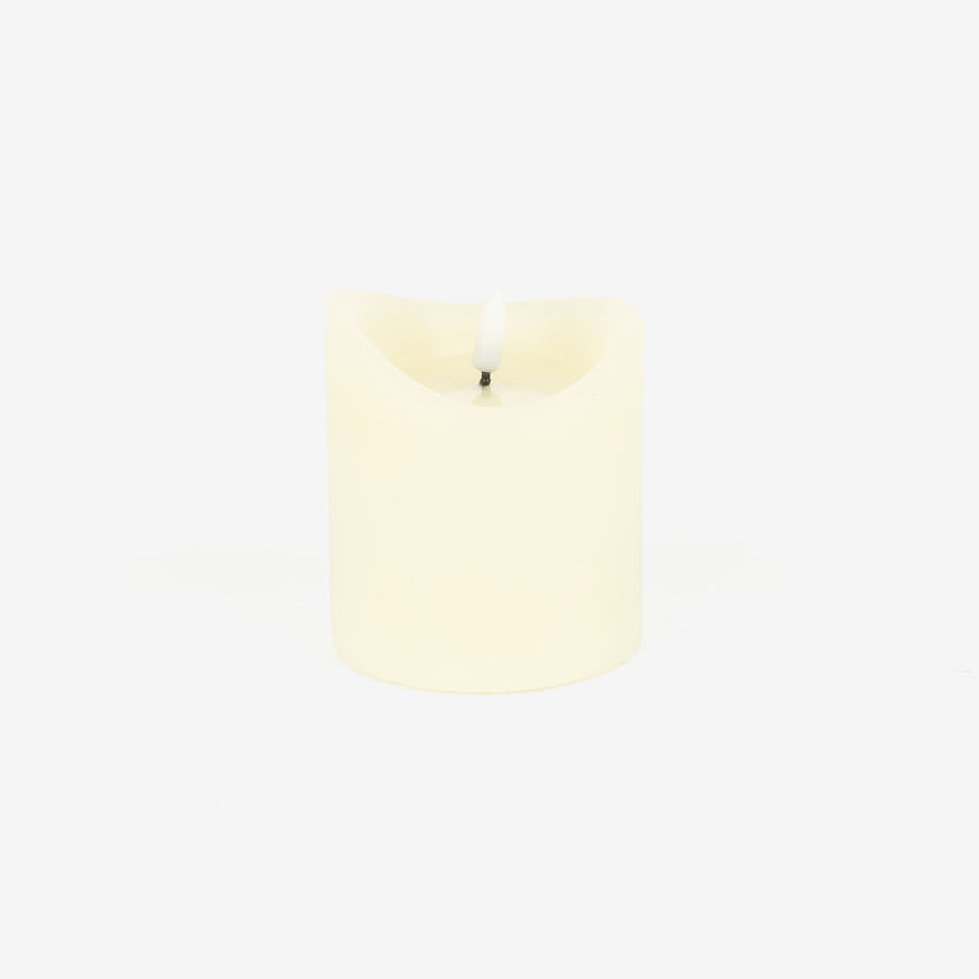 Vela LED Ivory 9x10cm