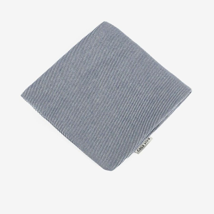 Funda de cojín azul Twil 45x45cm