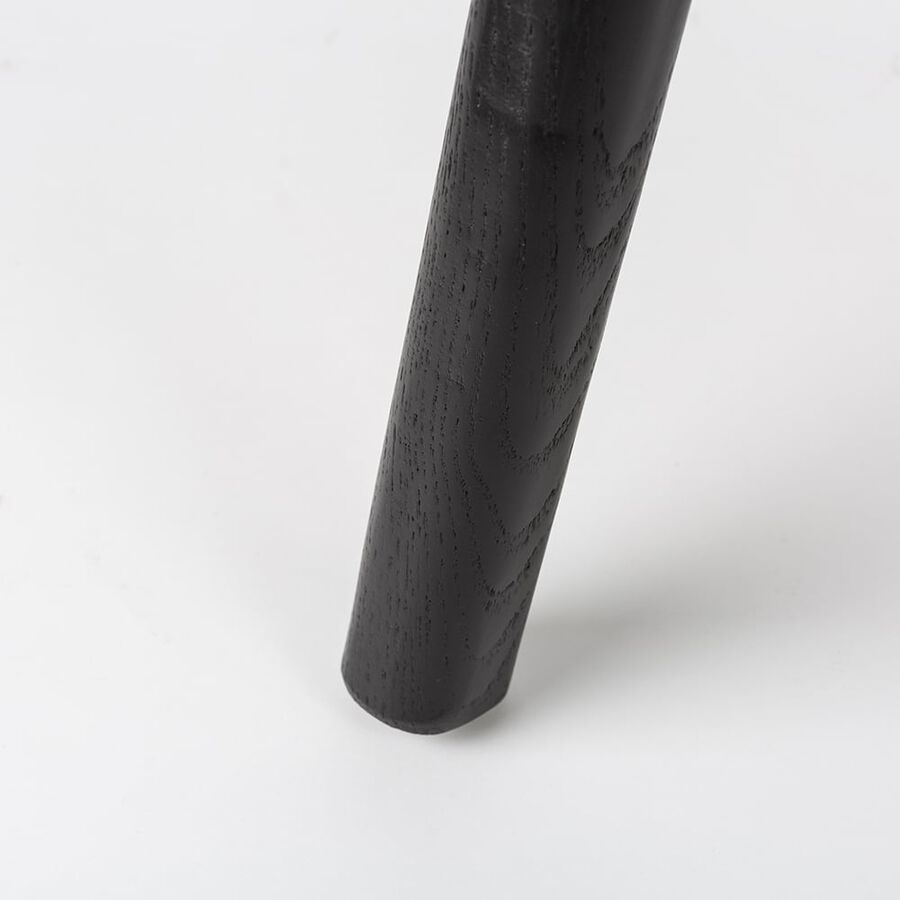 Silla de comedor de ratán y lino Cibran 46x42x85cm Clau&Chloe