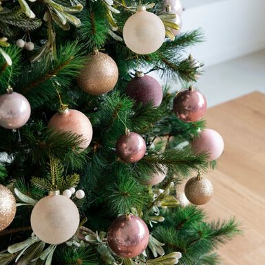 Set de 16 bolas decorativas Navidad