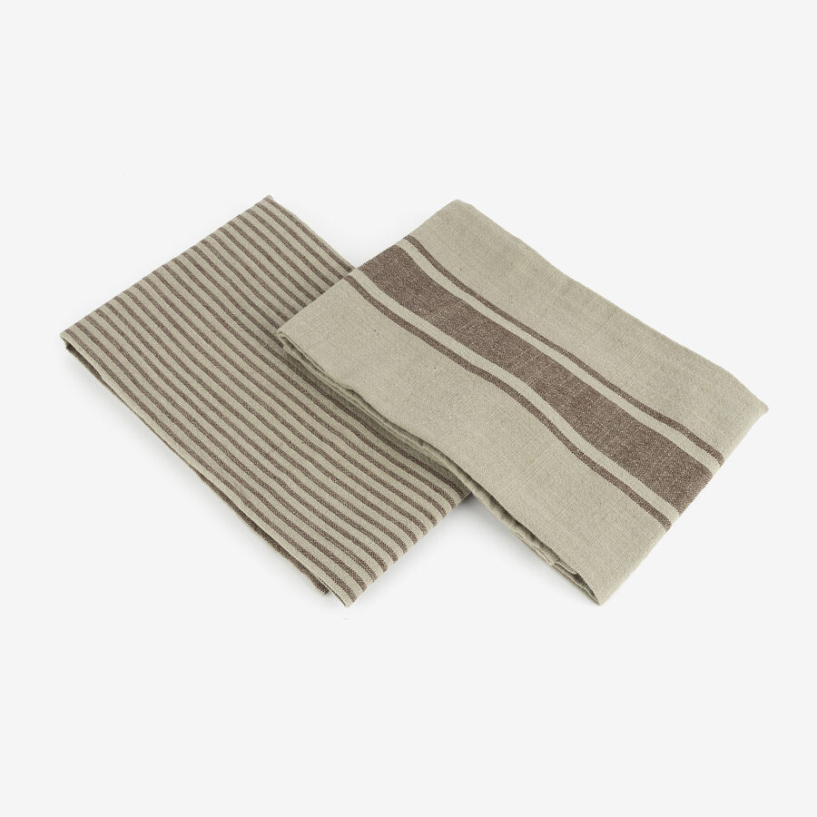 Set 2 pa&ntilde;os algodon surtidos 45x70cm