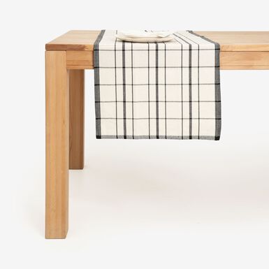 Camino de mesa natural Cuadro 50x150cm