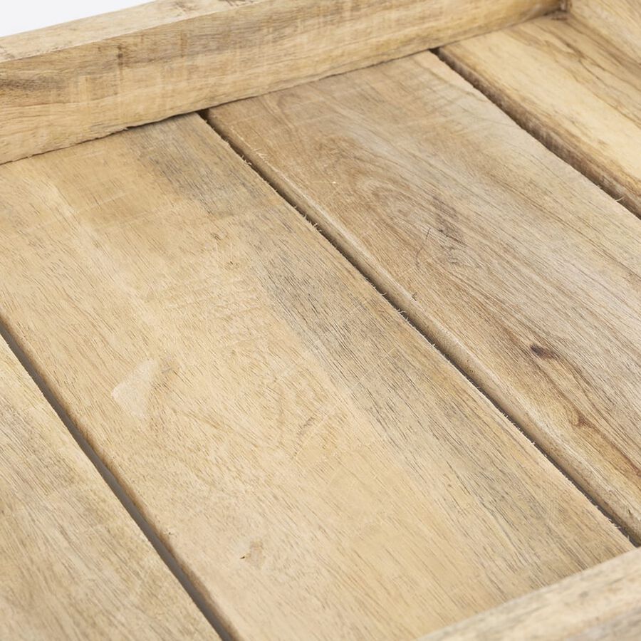 Bandeja de madera tablilla 37x25x7cm