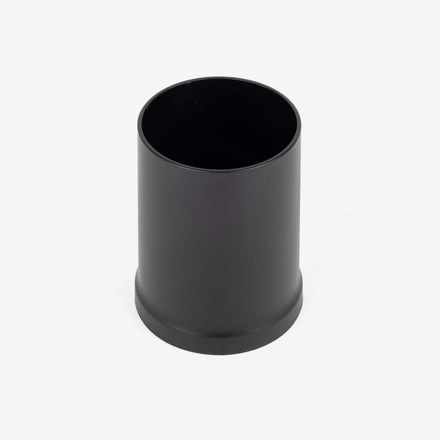 Vaso portacepillos negro Vinta &Oslash;8x10cm