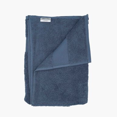 Toalla de ducha de algod&oacute;n 100% azul Armon&iacute;a 70x140cm - 500 g/m&sup2;