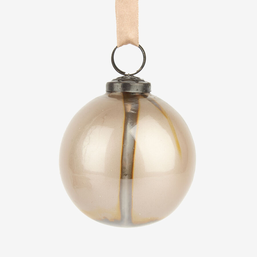 Bola decorativa Stripe roja Ø8cm en varios colores