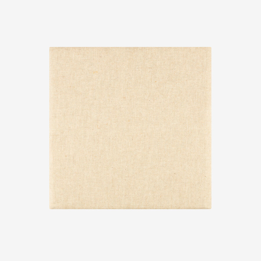 Mantel resinado beige Polo 140x140cm