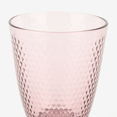 Vaso de cristal rosa Pampille 31cl