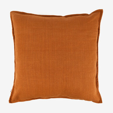 Funda de cojín de algodón cobre Frida 45x45cm