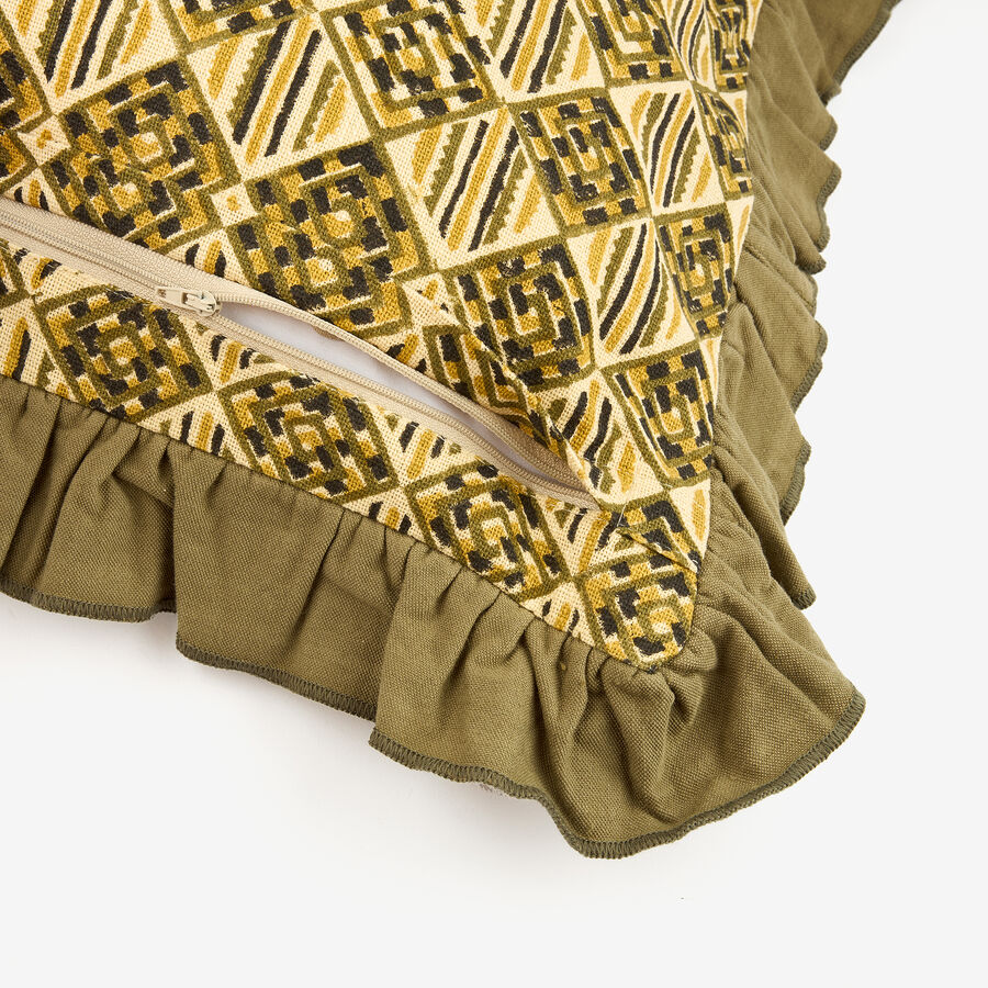 Funda de cojín de algodón inca Mia 50x50cm Clau&Chloe