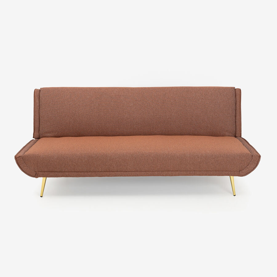 Sofá cama de 2 plazas terracota Manati 190x92x80cm