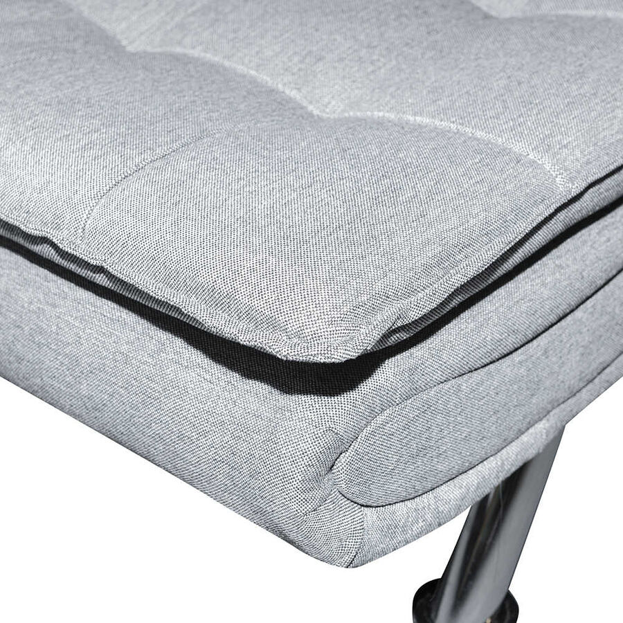 Sof&aacute; cama gris 181x92/109x84cm