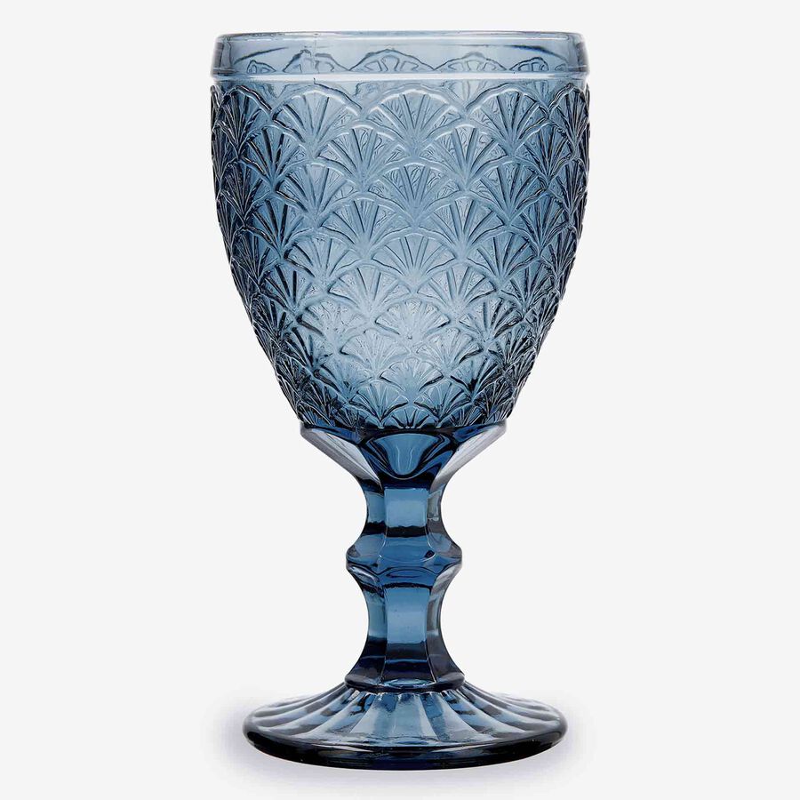 Copa de vidrio azul Marua 30cl